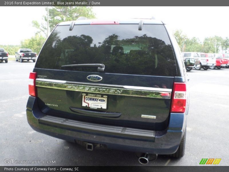 Blue Jeans Metallic / Dune 2016 Ford Expedition Limited