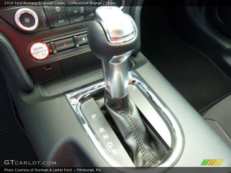  2016 Mustang EcoBoost Coupe 6 Speed SelectShift Automatic Shifter