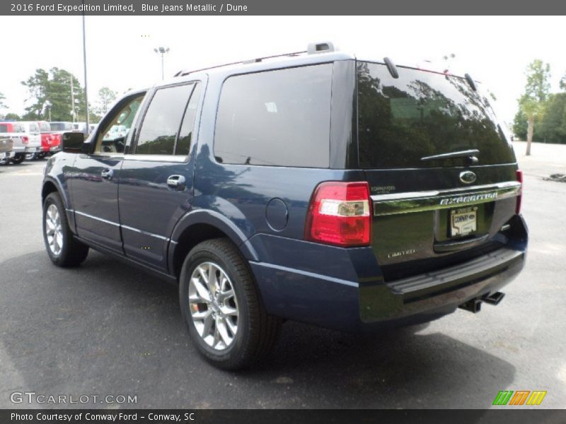 Blue Jeans Metallic / Dune 2016 Ford Expedition Limited