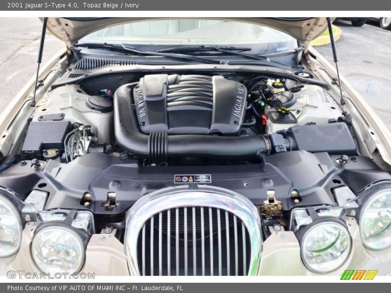 Topaz Beige / Ivory 2001 Jaguar S-Type 4.0