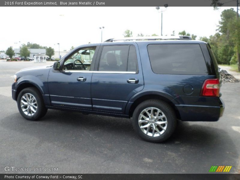 Blue Jeans Metallic / Dune 2016 Ford Expedition Limited
