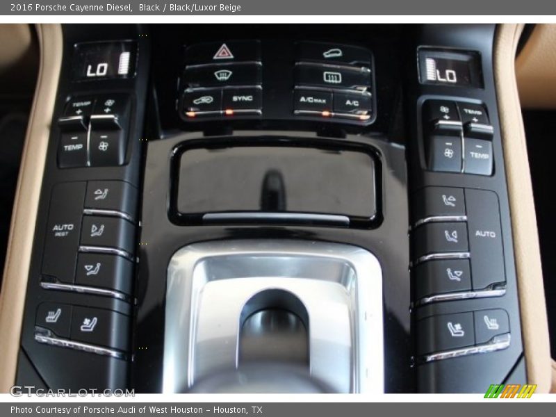 Controls of 2016 Cayenne Diesel