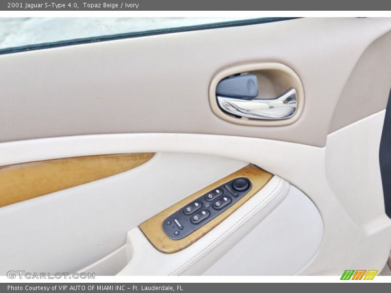 Topaz Beige / Ivory 2001 Jaguar S-Type 4.0