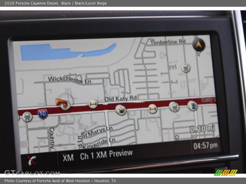 Navigation of 2016 Cayenne Diesel