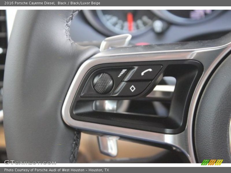 Controls of 2016 Cayenne Diesel