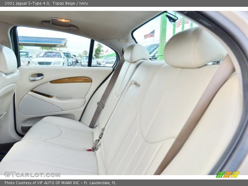Topaz Beige / Ivory 2001 Jaguar S-Type 4.0