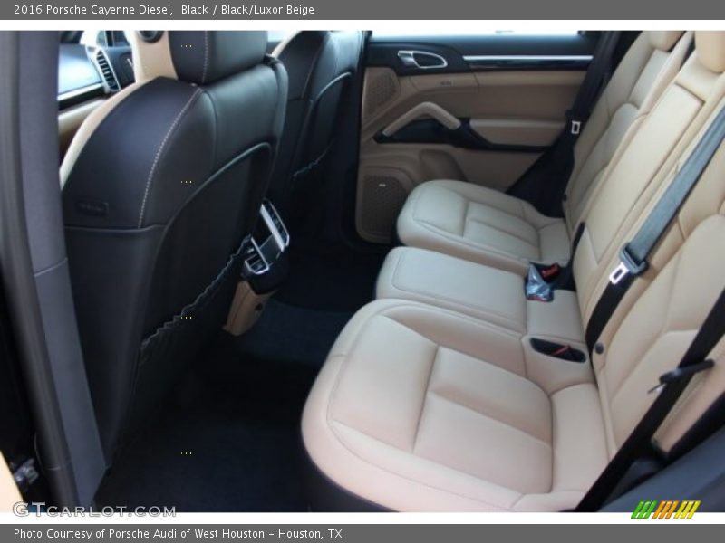 Rear Seat of 2016 Cayenne Diesel