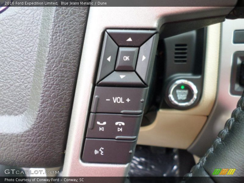 Blue Jeans Metallic / Dune 2016 Ford Expedition Limited