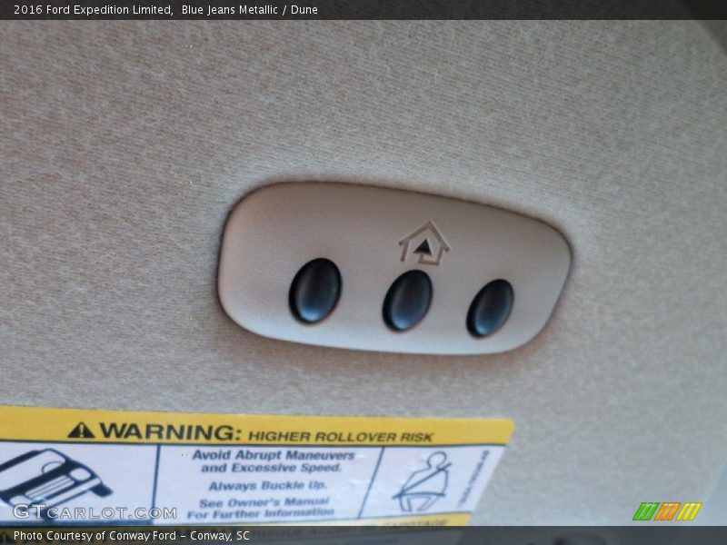 Blue Jeans Metallic / Dune 2016 Ford Expedition Limited