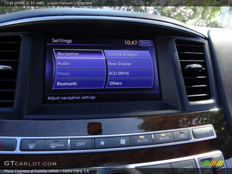 Liquid Platinum / Graphite 2013 Infiniti JX 35 AWD