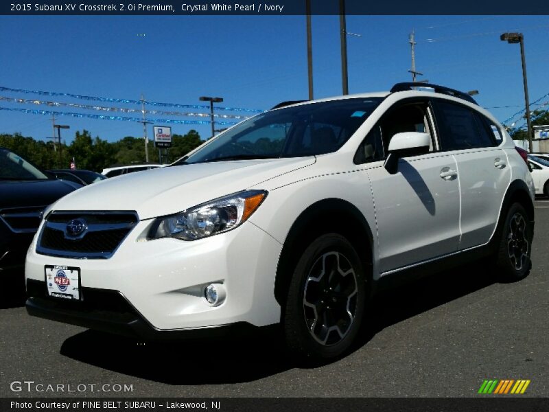 Crystal White Pearl / Ivory 2015 Subaru XV Crosstrek 2.0i Premium