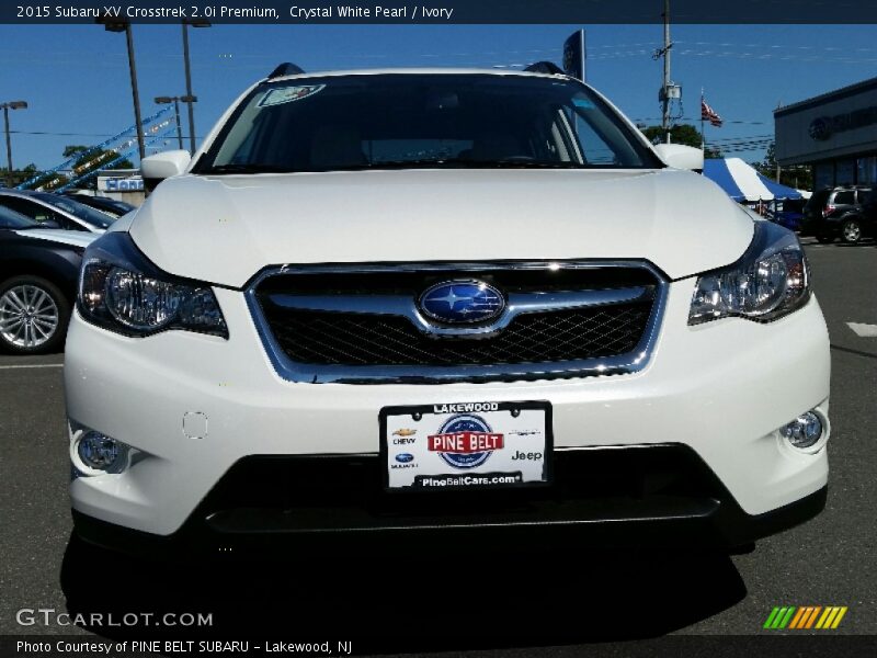 Crystal White Pearl / Ivory 2015 Subaru XV Crosstrek 2.0i Premium