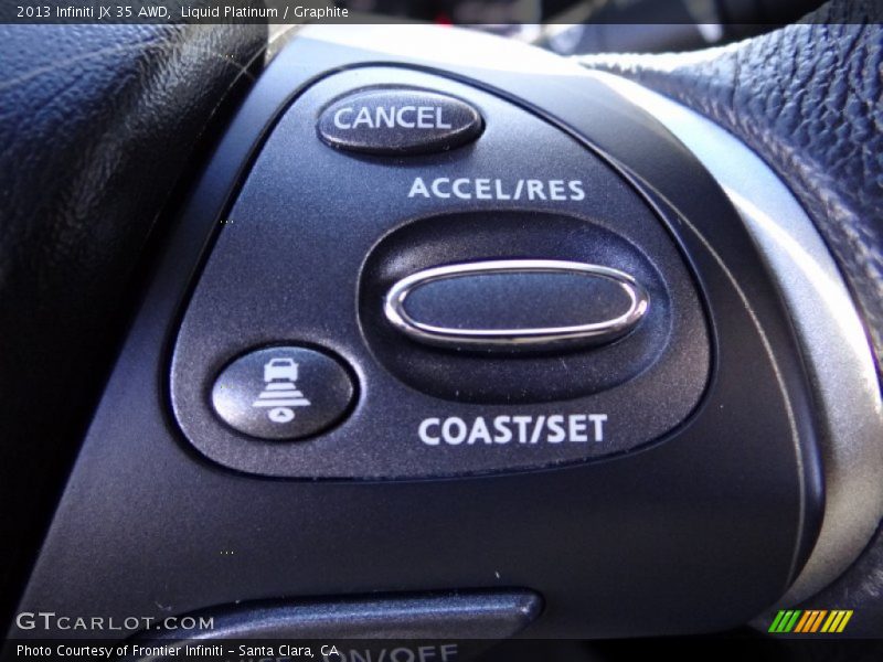 Liquid Platinum / Graphite 2013 Infiniti JX 35 AWD