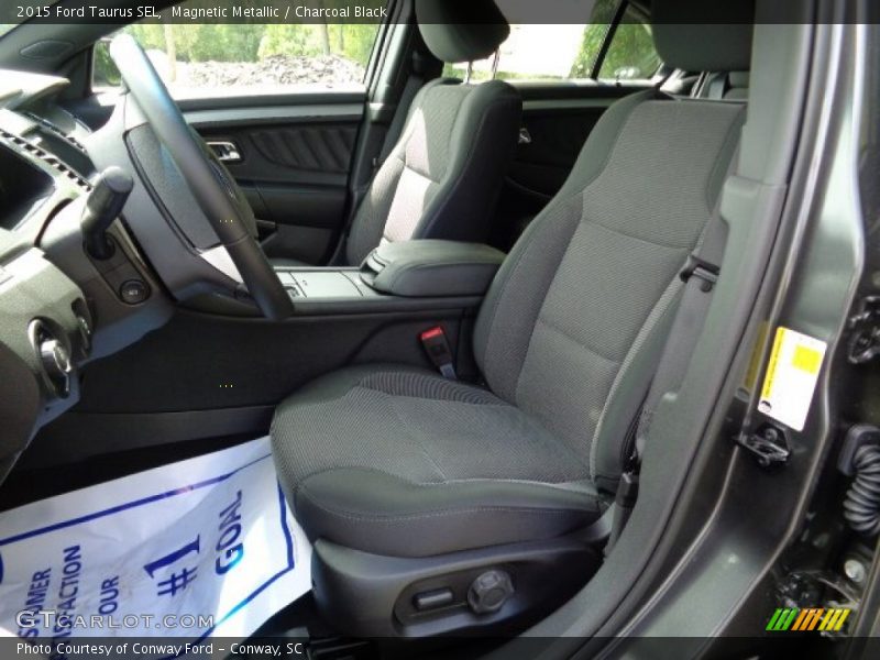 Magnetic Metallic / Charcoal Black 2015 Ford Taurus SEL