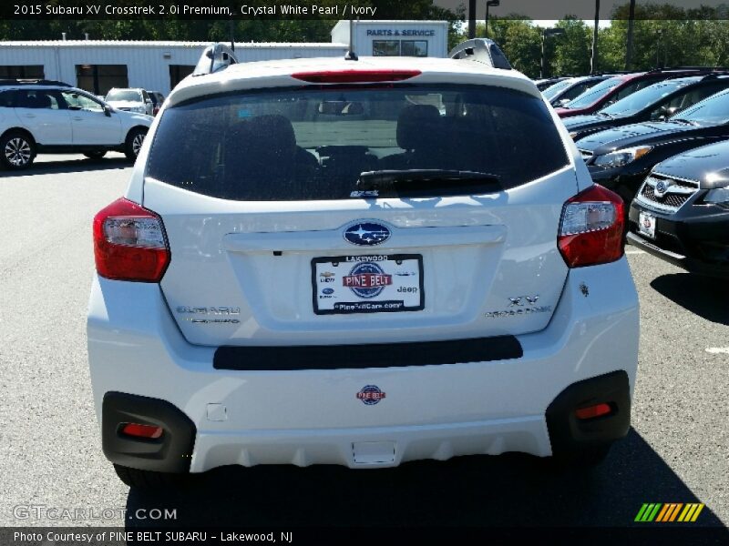 Crystal White Pearl / Ivory 2015 Subaru XV Crosstrek 2.0i Premium