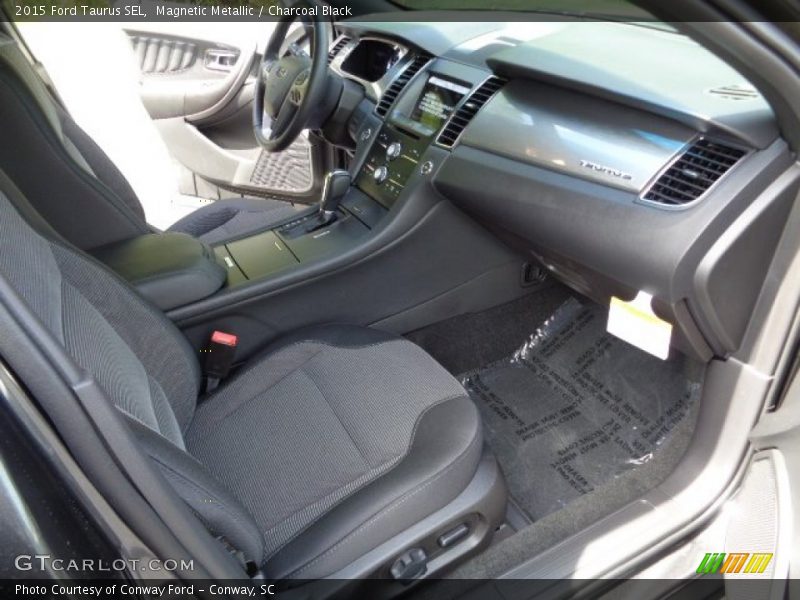 Magnetic Metallic / Charcoal Black 2015 Ford Taurus SEL