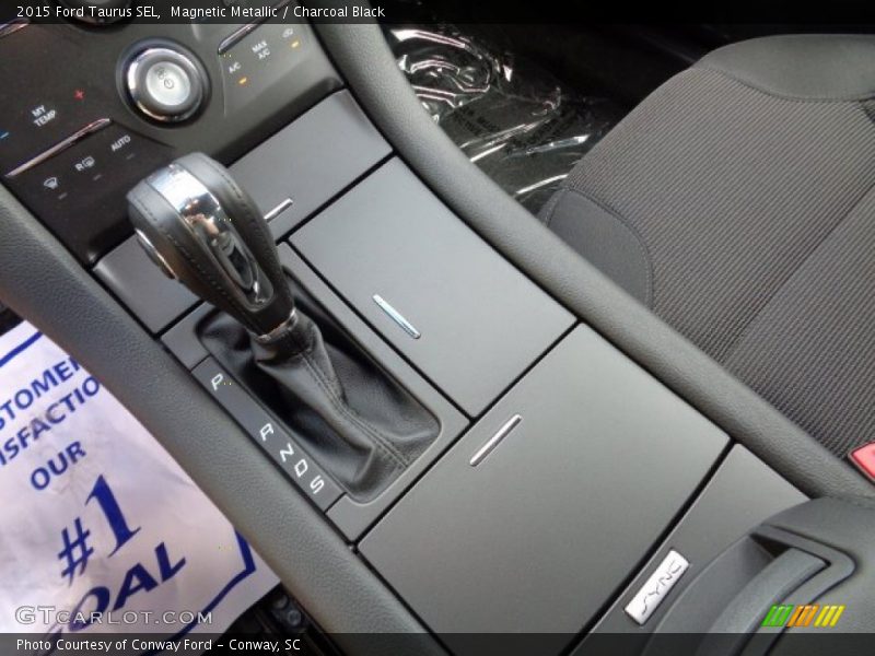 Magnetic Metallic / Charcoal Black 2015 Ford Taurus SEL