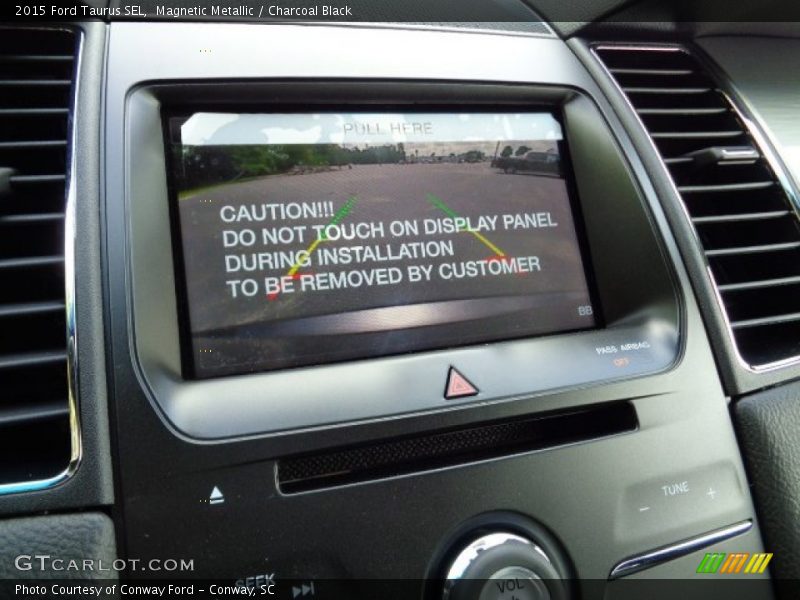 Magnetic Metallic / Charcoal Black 2015 Ford Taurus SEL