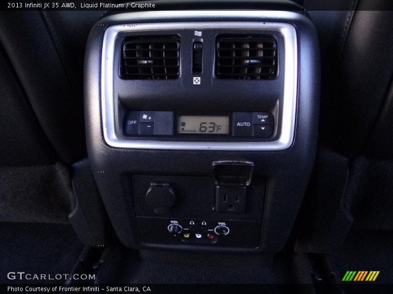 Liquid Platinum / Graphite 2013 Infiniti JX 35 AWD