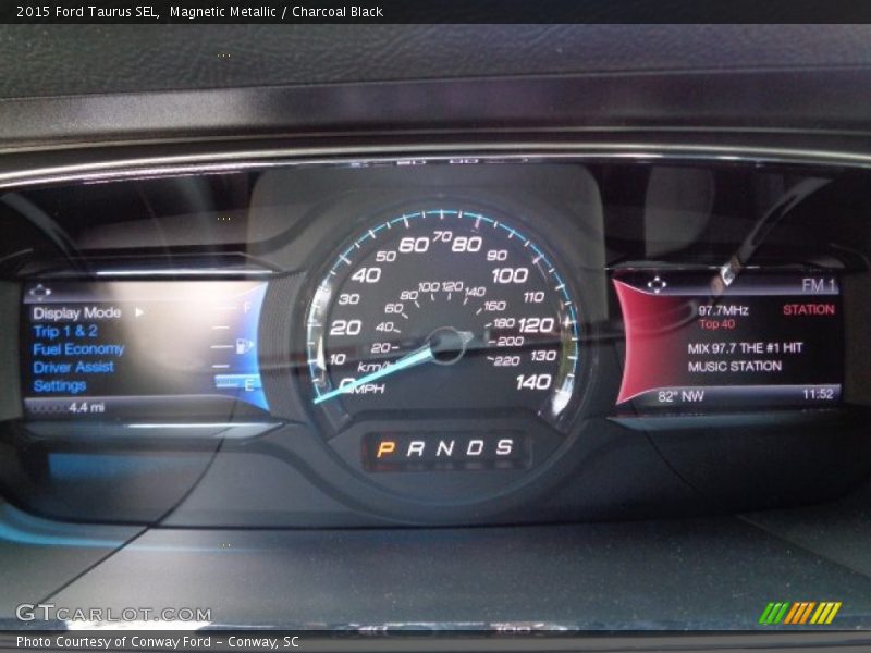 Magnetic Metallic / Charcoal Black 2015 Ford Taurus SEL