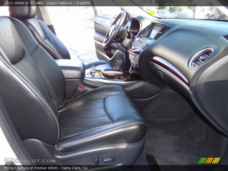 Liquid Platinum / Graphite 2013 Infiniti JX 35 AWD
