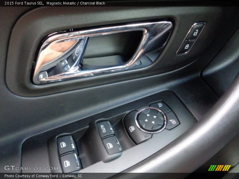 Magnetic Metallic / Charcoal Black 2015 Ford Taurus SEL