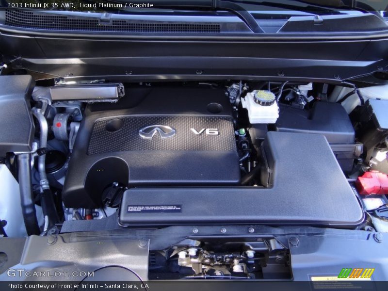 Liquid Platinum / Graphite 2013 Infiniti JX 35 AWD