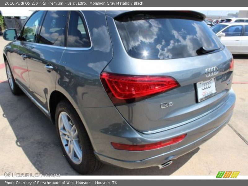 Monsoon Gray Metallic / Black 2016 Audi Q5 2.0 TFSI Premium Plus quattro