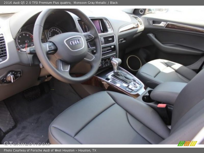 Monsoon Gray Metallic / Black 2016 Audi Q5 2.0 TFSI Premium Plus quattro