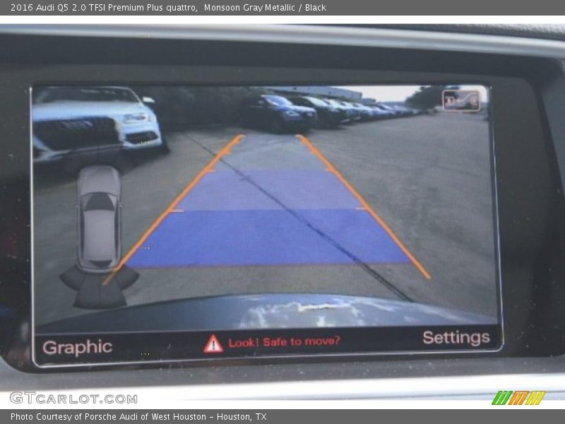 Monsoon Gray Metallic / Black 2016 Audi Q5 2.0 TFSI Premium Plus quattro