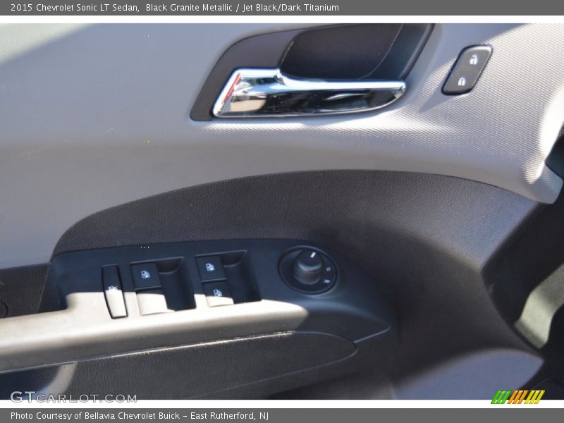 Black Granite Metallic / Jet Black/Dark Titanium 2015 Chevrolet Sonic LT Sedan