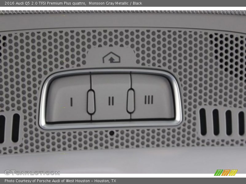 Monsoon Gray Metallic / Black 2016 Audi Q5 2.0 TFSI Premium Plus quattro