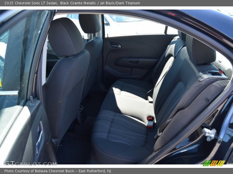 Black Granite Metallic / Jet Black/Dark Titanium 2015 Chevrolet Sonic LT Sedan