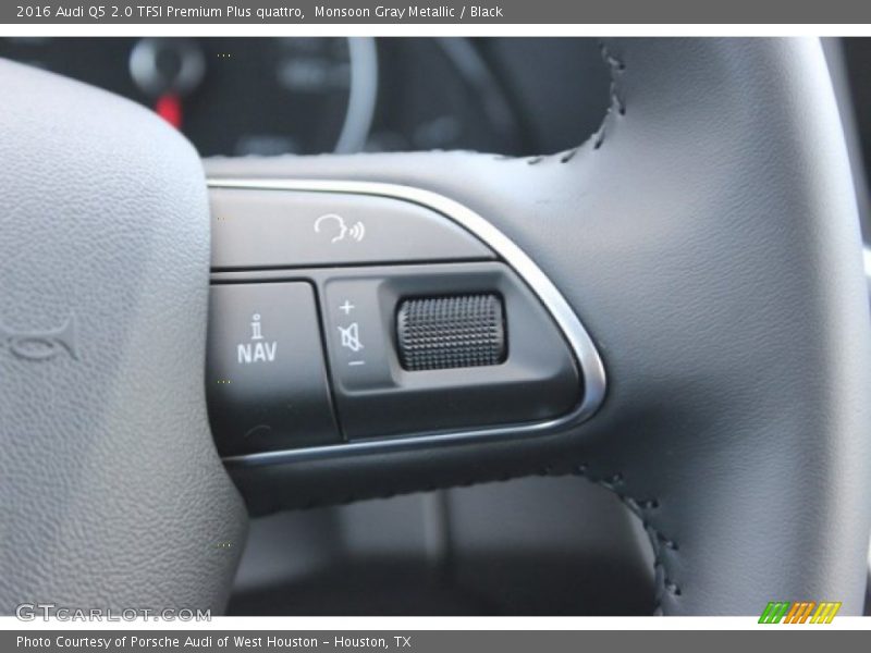 Monsoon Gray Metallic / Black 2016 Audi Q5 2.0 TFSI Premium Plus quattro