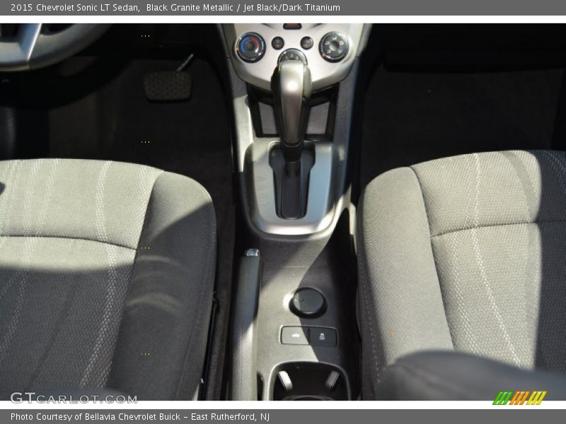 Black Granite Metallic / Jet Black/Dark Titanium 2015 Chevrolet Sonic LT Sedan