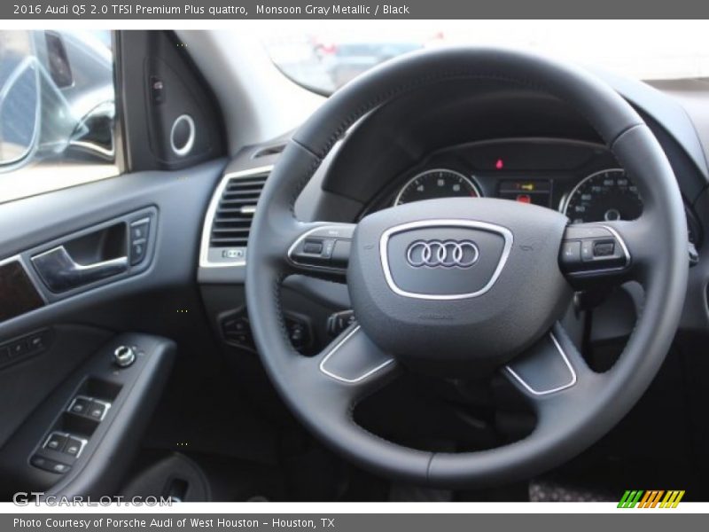 Monsoon Gray Metallic / Black 2016 Audi Q5 2.0 TFSI Premium Plus quattro