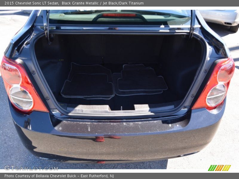 Black Granite Metallic / Jet Black/Dark Titanium 2015 Chevrolet Sonic LT Sedan