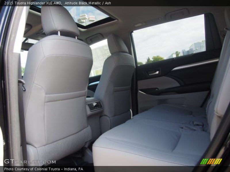 Attitude Black Metallic / Ash 2015 Toyota Highlander XLE AWD
