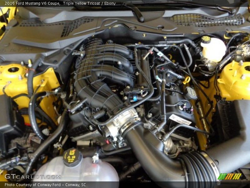  2016 Mustang V6 Coupe Engine - 3.7 Liter DOHC 24-Valve Ti-VCT V6