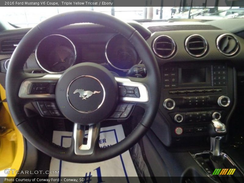  2016 Mustang V6 Coupe Steering Wheel