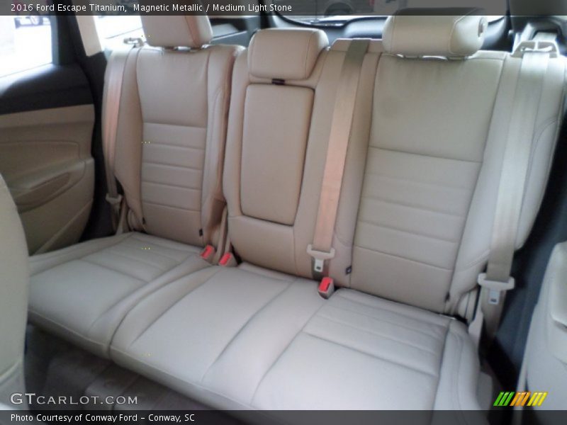 Magnetic Metallic / Medium Light Stone 2016 Ford Escape Titanium