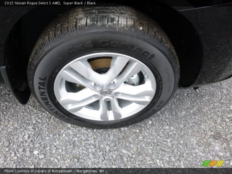 Super Black / Black 2015 Nissan Rogue Select S AWD