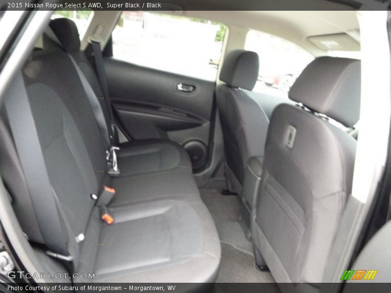 Super Black / Black 2015 Nissan Rogue Select S AWD