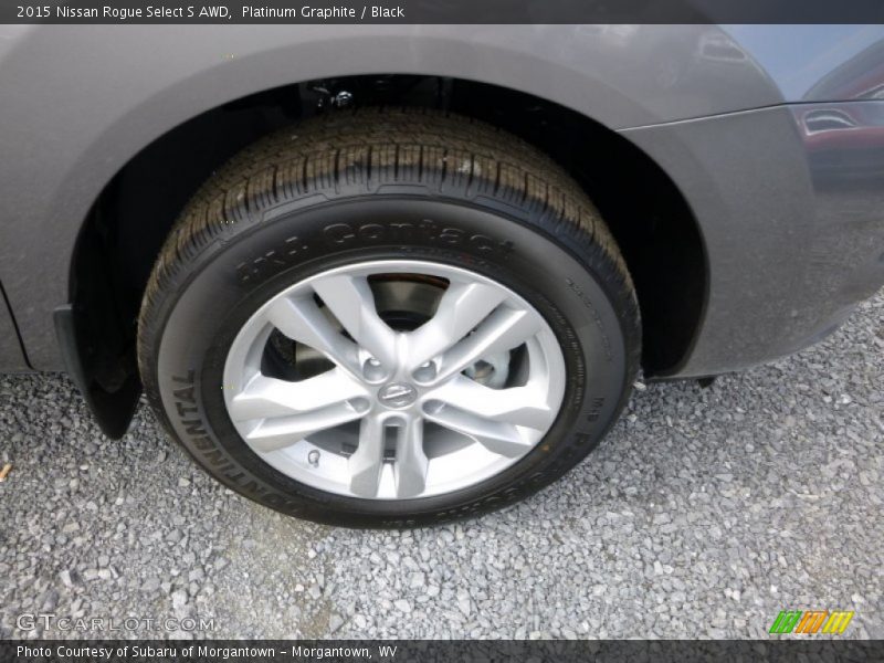 Platinum Graphite / Black 2015 Nissan Rogue Select S AWD
