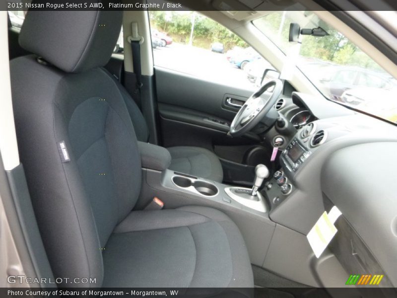 Platinum Graphite / Black 2015 Nissan Rogue Select S AWD