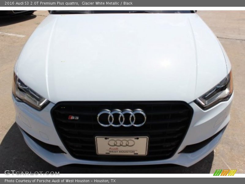 Glacier White Metallic / Black 2016 Audi S3 2.0T Premium Plus quattro