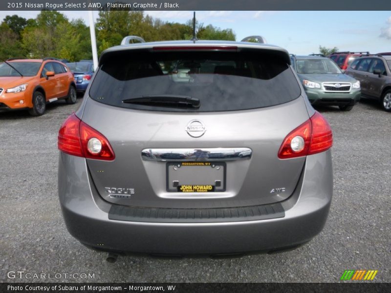 Platinum Graphite / Black 2015 Nissan Rogue Select S AWD