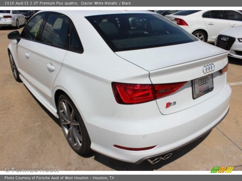 Glacier White Metallic / Black 2016 Audi S3 2.0T Premium Plus quattro