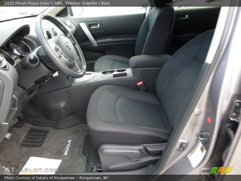 Platinum Graphite / Black 2015 Nissan Rogue Select S AWD