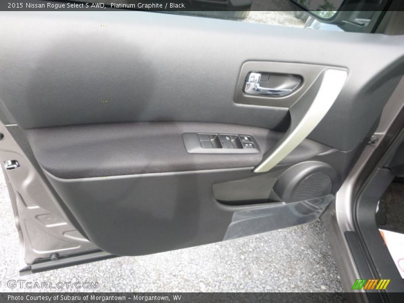 Platinum Graphite / Black 2015 Nissan Rogue Select S AWD